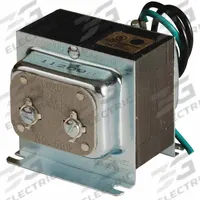 EDWARDS SIGNALING Class 2 Transformer: 40 VA Power Rating, 120V AC, 24V AC, Circuit Breaker, Foot (MPN 599). Key specifications — Brand: EDWARDS SIGNALING; Connection - Primary: Wire Lead; Connection - Secondary: Screw Terminal; Input Voltage: 120V AC; Mounting: Foot; Output Voltage: 24V AC.