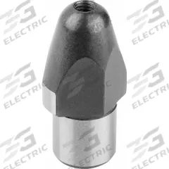 KIPP Flattened Tapered-Head Locating Pin: Flattened Tapered, Shouldered, Steel, 6 mm Shank Lg (MPN K1094.408). Key specifications — attr648480: KIPP.