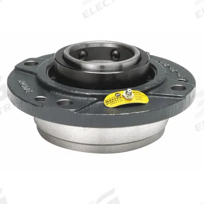 MOLINE BEARING Flange Bearing: Spherical Roller, 4 in Bore, Cast Iron, Set Screws - Flange-Mount Spherical Roller Bearings