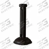 GROSFILLEX Patio Fence Post and Base: Brown, 0 Panels, 36 in Overall Ht, 17 1/2 in Overall Lg, Resin (MPN US960423). Key specifications — Material: Resin.