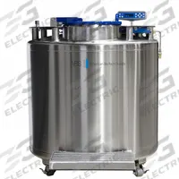 AMERICAN BIOTECH SUPPLY Cryogenic Storage System: 1,269 L Capacity, 5 ft Overall Dia, KVP-3. Key specifications — Brand: AMERICAN BIOTECH SUPPLY; Material: Stainless Steel; Includes: Sentry Plus LN2 Controller.