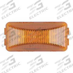 MAXXIMA Clearance Marker Light: Clearance Light, LED, Rectangular, Surface Mount, Amber, Base, IP67 (MPN 3LXG2). Key specifications — Lens Color: Amber; Brand: MAXXIMA; Lighting Technology: LED; Mount Type: Base; SAE Lens Code: P2.