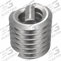 HELI-COIL Helical Insert: Tanged Tang Style, Free-Running, #5-40 Thread Size, Stainless Steel, 12 PK (MPN R1185-05). Key specifications — attr798694: 18-8; attr798710: Right Hand; attr798707: #5-40; attr798676: Metal; attr798705: Inch; attr798675: HELI-COIL; attr798708: 200,000 to 250,000 psi; attr798713: Coarse.