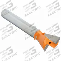 CMT Dovetail Cut Profile Router Bit: Fractional Inch, Carbide Tipped, 1/2 in Cutter Dia., 2 Flutes (MPN 818.130.11). Key specifications — attr325197: CMT.