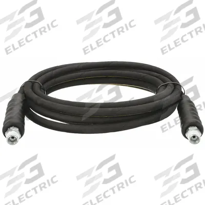 ENERPAC Hydraulic Hose Assembly: 1/4 in ID, NPTF x NPTF, 30 ft Lg, Black - Enerpac H900 Flexible Hydraulic Hose Assemblies