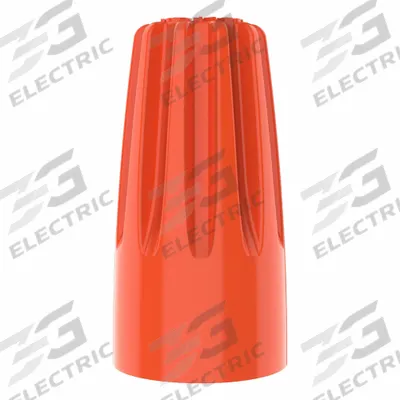IDEAL Twist-On Wire Connectors: Orange, Wire Sizes 18 AWG – 14 AWG, 600 V, 500 - General Purpose Wire Connectors