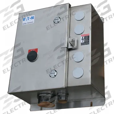 EATON NEMA Magnetic Motor Starter: Non-Reversing, 3 Poles, NEMA Size 4, 135 A - Enclosed Non-Reversing Starters with Electronic Overloads