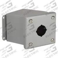 WIEGMANN Push Button Enclosure: 30mm, 1 Holes, Carbon Steel, NEMA 12/13 (MPN WPBA1). Key specifications — attr211299: WIEGMANN; attr1043605: Oil-Tight and Dust-Tight.