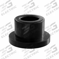 OILITE Flanged Sleeve Bearing: PEEK, 3/8 in Bore, 5/8 in OD, 1/2 in Overall Lg, Black, 3 PK (MPN PF-0610-04B). Key specifications — Brand: OILITE; Color: Black.