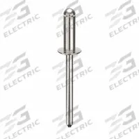 Blind Rivet,1 40/47" L,0.183" dia,PK250: Inch, 1 27/32 in Overall Lg, 35/64 in Body Lg, Dome, 250 PK (MPN AD66BS200). Key specifications — Brand: POP AVDEL.