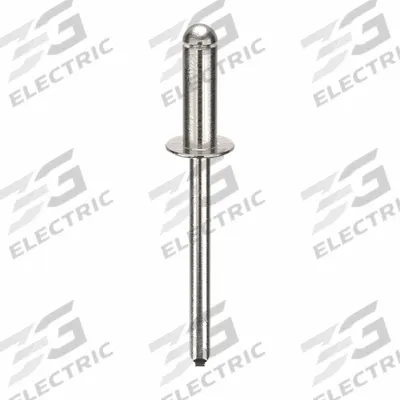 POP AVDEL Blind Rivet,1 40/47" L,0.183" dia,PK250: Inch, 1 27/32 in Overall Lg, 35/64 in Body Lg - Domed-Head Blind Rivets