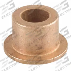 BUNTING BEARINGS Flanged Sleeve Bearing: Bronze, 1/2 in Bore, 5/8 in OD, 3/4 in Lg, 3 PK (MPN DPEF081012). Key specifications — Brand: BUNTING BEARINGS.