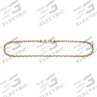 CAMPBELL 5/16Inx20Ft Gr 70 Binder Chain W/Hooks: 70, 5/16 in Overall Wd, 20 ft Overall Lg, Yellow (MPN T0513574). Key specifications — Material: Steel; Grade: 70; Hook Type: Clevis Grab; Attachment Style: Grab Hook; Color: Yellow; Brand: CAMPBELL; Equipment Color: Yellow.