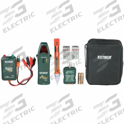 EXTECH Voltage and Continuity Tester: 100 V to 600 V, Audible/Light - Non-Contact Voltage Detectors
