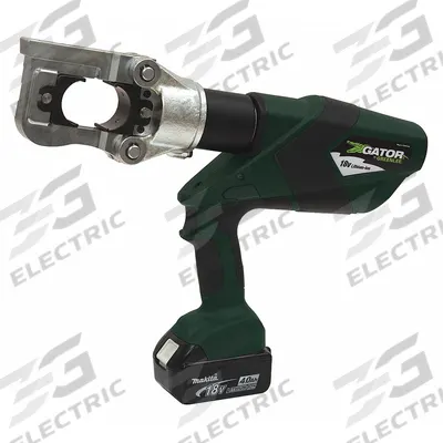 GREENLEE Cordless Crimping Tool: 18 V, Die Head, 750 kcmil Max Copper, For U Dies - Greenlee Crimpers