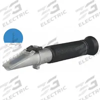 LAXCO, INC Refractometer: Brix, +/-0.1% Accuracy, Auto, Analog, 7 1/2 in Overall Dp, 1 in Overall Wd (MPN RHE-B10ATC). Key specifications — Brand: LAXCO, INC; Accuracy: +/-0.1 %; Refractive Index - Min: 0 % Brix; Automatic Temperature Compensation Included: Automatic; Refractive Index - Max: 10 % Brix; Resolution: 0.1% Brix; Test Parameters: Brix.
