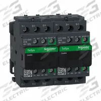 SCHNEIDER IEC Magnetic Contactor: Reversing, 3 Poles, 3NO Contacts, 25 A, 120V AC/48V AC Coil (MPN LC2D25EHE). Key specifications — Brand: SCHNEIDER; Integrated Surge Suppression: No; Nominal Coil Voltage @ 60Hz: 48V AC.