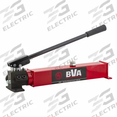 BVA HYDRAULICS Hydraulic Hand Pump: 2 Stages, Single Acting, 200 psi Max. Pressure 1st Stage - Hand Pumps for Hydraulic Fluids