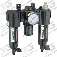 SPEEDAIRE Filter/Regulator/Lubricator: 1/4 in NPT, 51 cfm, 250 psi Max Op Pressure, 5 micron, Mist (MPN 7D696). Key specifications — attr109524: SPEEDAIRE.