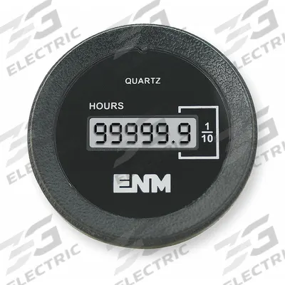 ENM Hour Meter: Hour Meters, Front Panel Mounting, Digital, 204 V AC – 230 V AC