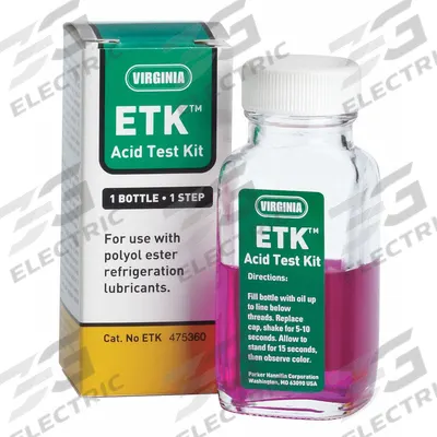 VIRGINIA KMP Acid Test Kit: Onsite, Acid Level, 1 Tests - Acid Testing Kits