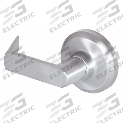 DORMAKABA Door Lockset: Dummy Lever Locksets, Chrome, ADA Compliant
