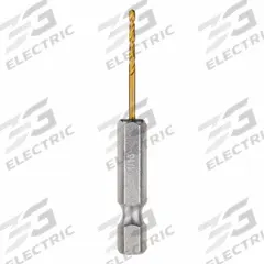 MILWAUKEE Hex Shank Drill Bit: 1/16", 135° Split Point, TiN-Coated HSS, Impact Rated, 2 PK (MPN 48-89-4601). Key specifications — attr1234973: Impact Rated; attr1234966: MILWAUKEE; attr1234978: 0.0625.