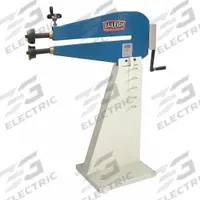 BAILEIGH INDUSTRIAL Bead Roller: Manual, 24 in Throat Dp, 18 ga Sheet Metal Capacity (Steel) (MPN BR-18M-24). Key specifications — attr67906: Depth Stop Help Make Perfectly Straight, Repeatable Beads; attr67913: Manual; attr67901: Yes; attr67895: BAILEIGH INDUSTRIAL.