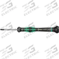 WERA General Purpose Torx Screwdriver: Kraftform, Std Lg, Torx Tip, Friction, T6 Tip Size (MPN 05118182001). Key specifications — attr1205076: T6; attr1205081: WERA; attr1205102: Ergonomic.