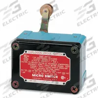 HONEYWELL Non Plug-In Limit Switch: Roller Lever, Haz Location Rated, EX, 0.31 in Roller Wd, 8°, 90° (MPN EX-AR16). Key specifications — Manufacturer Part Number: EX-AR16; Brand: HONEYWELL; Electrical Connection: Screw Terminals; Series: EX.