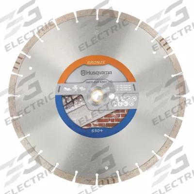 HUSQVARNA Diamond Saw Blade: Block/Brick/Concrete/Reinforced Concrete/Roof Tile - Concrete & Asphalt-Cutting Blades
