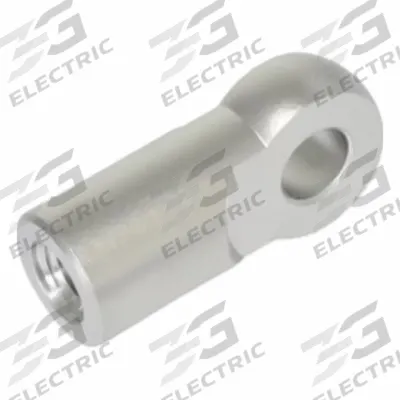 JW WINCO Rod Ends: Stainless Steel, 22 mm Hole Center-to-End Lg, Right Hand - Stainless Steel Female Threaded Fixed Rod Ends