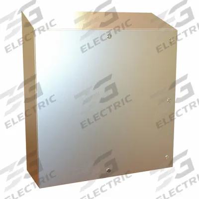 HAMMOND Electrical Enclosure: 304 Stainless Steel, 36 in x 36 in x 12 in, NEMA 12/13/3R/4/4X - Stainless Steel Enclosures