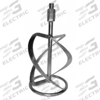 BN PRODUCTS USA Mixing Paddle: Single-Paddle, Medium Viscosity, M14 Threaded, 24 in Lg (MPN BNR010-140). Key specifications — attr117483: BNR010-140; attr117489: All; attr117479: BN PRODUCTS USA.