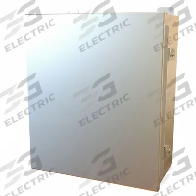 HAMMOND Electrical Enclosure: Stainless Steel, 14 in x 12 in x 6 in, NEMA 12/13/3R/4/4X - Stainless Steel Enclosures