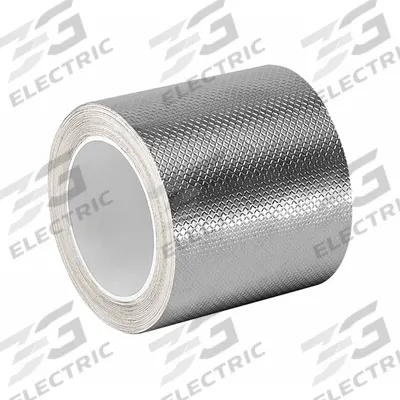 3M Conductive Electrical Tape: 4 in Wd, 6 yd Lg, 4 mil Thick, 600 V Volt Rating - Ultra-Conductive Embossed Foil Electrical Tape