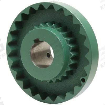 TB WOODS TB WOOD'S Sleeve Coupling Flange: 7 Coupling Size, 5,250 RPM Max Speed - Plain Bore Close-Coupled Flanges