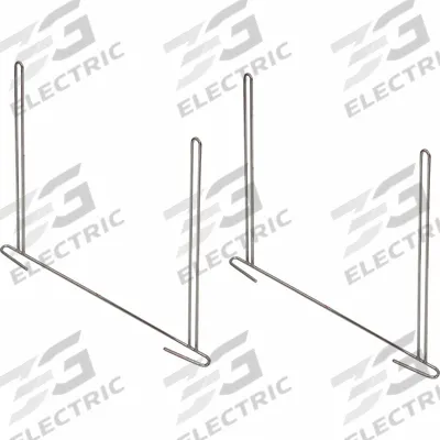 BUYERS PRODUCTS Anti-Sail Bracket: Steel, 25 1/8 in Overall Wd, 21 in Overall Ht - Fleet and Vehicle Maintenance