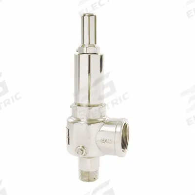 APOLLO Safety Relief Valve: MNPT x FNPT, 1 1/4 in x 1 1/2 in, 1,214 psi Max. Op Pressure - ASME Section VIII Steam Pressure Relief Valves
