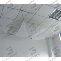 APPROVED VENDOR Leak Diverter Tarp: 7 ft Lg, 3 ft Wd, PVC Laminated Polyester, White (MPN 42X286). Key specifications — Diverter Material: PVC Laminated Polyester; Diverter Color: White; Leak Diverter Mounting Style: Drawstrings; Brand: APPROVED VENDOR.