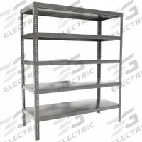 DURHAM MFG Metal Shelving: Standalone, Extra-Heavy-Duty, 60 in x 24 in, 96 in Overall Ht, 5 Shelves (MPN HDS-246096-95). Key specifications — Frame Material: Steel; Shelving Material: Steel; Assembled: Unassembled; Color: Gray; Brand: DURHAM MFG.