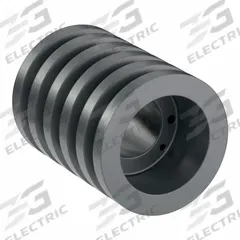 APPROVED VENDOR V-Belt Pulley: B36, 5 Groove, 3.95 in OD, Bushed Bore, SD, Quick Detachable, Plain (MPN 5B36SD). Key specifications — attr1318293: B36; attr1318301: 3.2 in (4L, A); attr1318291: 4L, A, or AX.