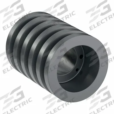 APPROVED VENDOR V-Belt Pulley: B36, 5 Groove, 3.95 in OD, Bushed Bore, SD - Bushed-Bore Cast-Iron V-Belt Pulleys