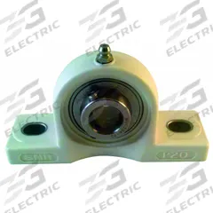NTN Pillow Block Bearing: 1 1/2 in Bore, Polymer, Set Screws, 1 59/64 in Shaft Ht, 250°F Max Temp (MPN ZUCPPL208-24). Key specifications — Brand: NTN; Mounting Bolt Size: M10; System of Measurement: Inch.