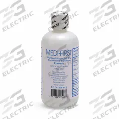 MEDIQUE Eyewash: 8 oz Size, Liquid (MPN 21508). Key specifications — Manufacturer Part Number: 21508; Brand: MEDIQUE.