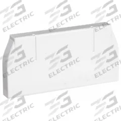 LEGRAND End Cap: CableSmart 40N2, 4 in Wd, 2 in Ht, Plastic, White (MPN 40N2F20WH). Key specifications — Series: CableSmart 40N2; Material: Non-Metallic; Color: White; For Use With: 40N2 Raceways; Brand: LEGRAND; Item: End Cap.