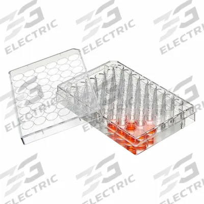 GLOBE SCIENTIFIC Well Plate: Sterile, 48 Wells, 0.29 mL, RNase/DNase Free - Cell Culture Plates