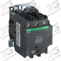 SCHNEIDER IEC Magnetic Contactor: Non-Reversing, 3 Poles, 3NO Contacts, 80 A, 24V AC Coil (MPN LC1D80B7). Key specifications — Brand: SCHNEIDER; Integrated Surge Suppression: No.