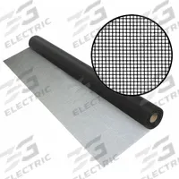 PHIFER Replacement Screen: Polyester, Black, 18 x 18 Mesh Size, 4 ft Wd, 25 ft Lg, 0.008 in Wire Dia (MPN 3027671). Key specifications — Brand: PHIFER; Color: Black; Mesh Size: 18 x 18.