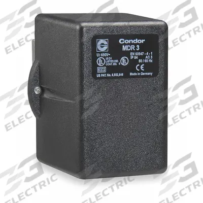 CONDOR USA, INC Pressure Switch: Std, 45 psi – 160 psi, 3/8" NPT - High-Performance Air Compressor Switches